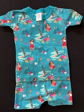 Moana Hanna Anderson Two-Piece Pajama Set